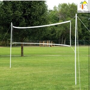 Milky House Volleyball Net, Regulation Size [No Poles] NET ONLY